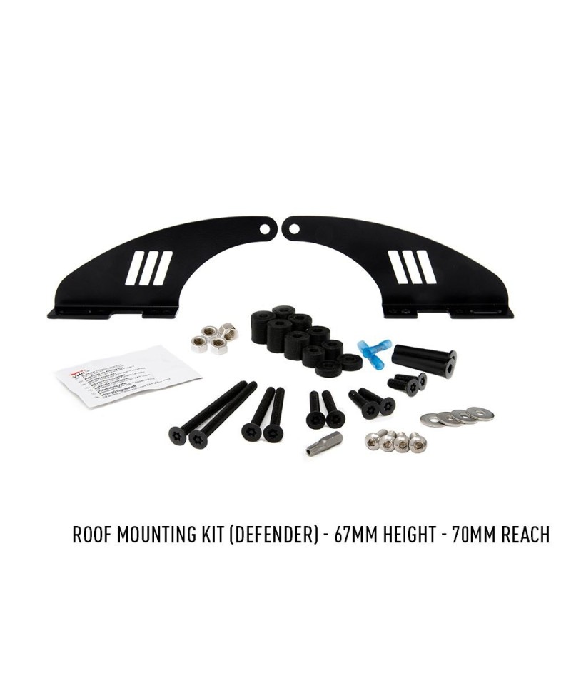 KIT MONTAGE TOIT LR DEFENDER - H 67mm / P 70mm  - RRR-28 / Linear 48