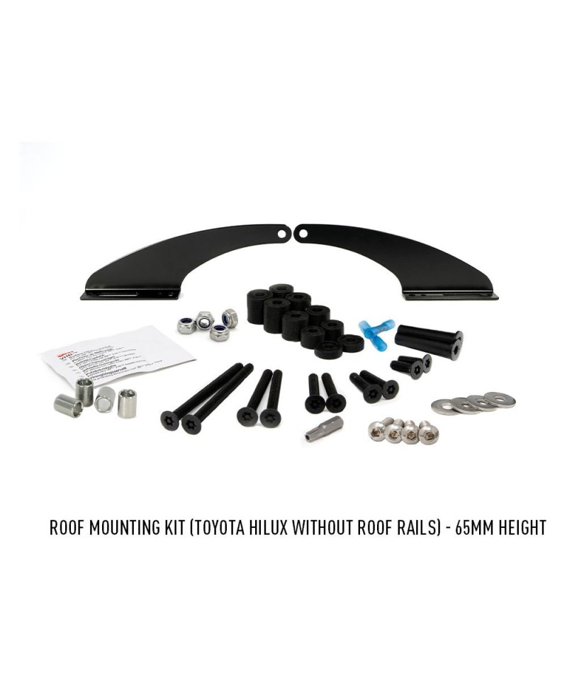 KIT MONTAGE TOIT TOYOTA HILUX  (sans rails de toit) - 65mm - RRR-24 /