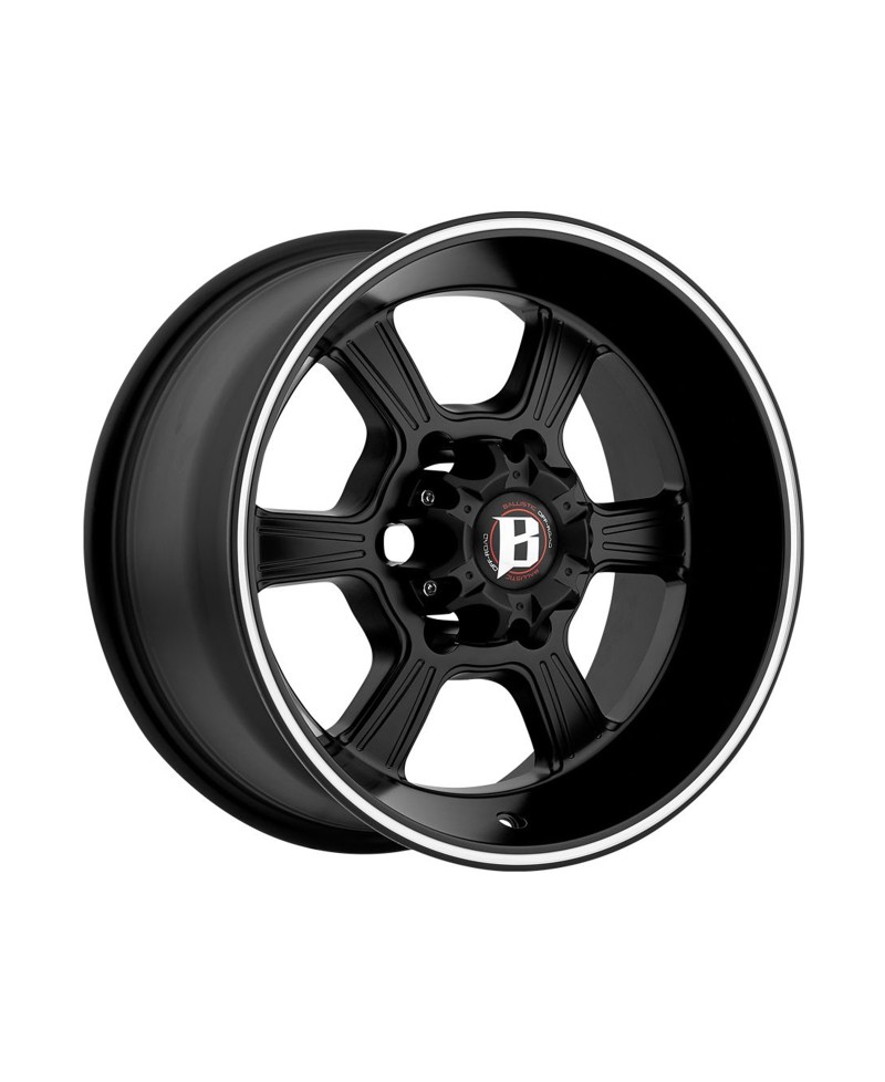 JANTE BALLISTIC 845 8 X 16 6x139.7 ET0 CB110 BLACK