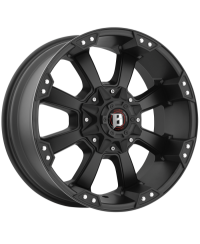 JANTE BALLISTIC 845 9 X 17 5x127 ET-12 CB71.6 BLACK