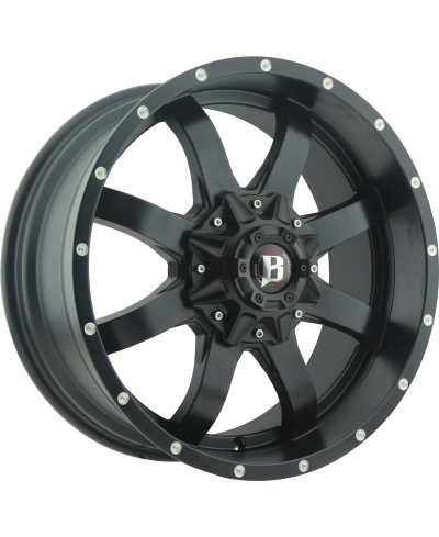 JANTE BALLISTIC 955  9 X 17 5x127/139.7 ET12 CB78.1 BLACK