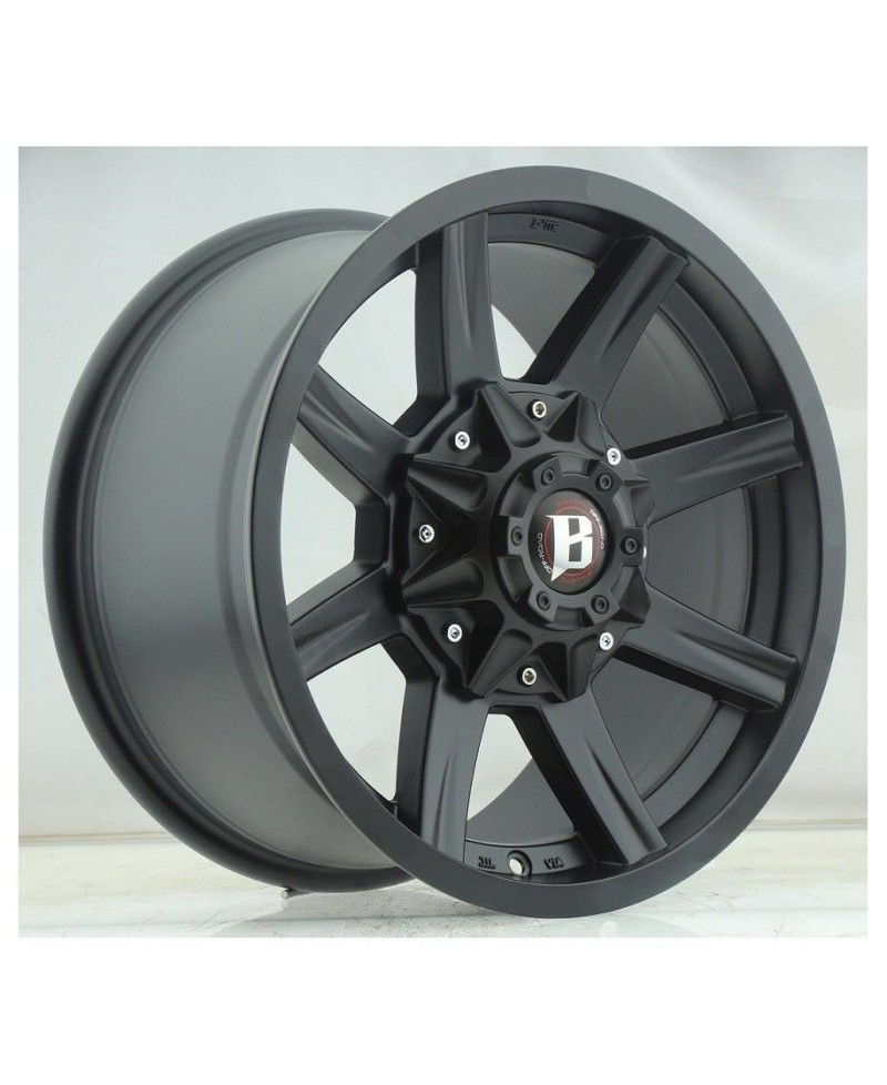 JANTE BALLISTIC 956  9 X 17 5x127 ET12 CB71.6 BLACK