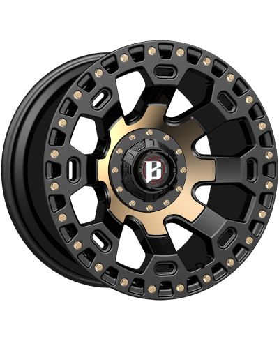 JANTE BALLISTIC 975  9 X 20  5x127/139.7  ET12 CB78.3  BLACK-BRONZE