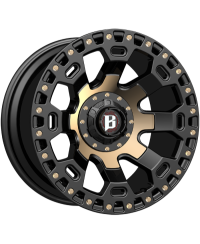 JANTE BALLISTIC 975  9 X 20  5x127/139.7  ET12 CB78.3  BLACK-BRONZE