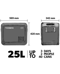 Glacière DOMETIC 25L