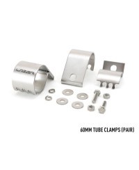 BRIDE DE MONTAGE INOX - TUBE Ø 60mm (la paire)