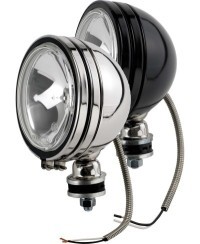 PHARE OFF ROAD 5" NOIR 12V 100W & CACHE (res.comp.)