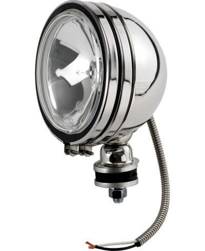 PHARE OFF ROAD 6" INOX 12V 100W & CACHE (res. comp.)