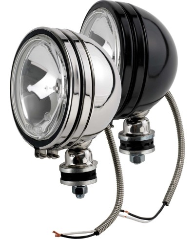 PHARE OFF ROAD 6" INOX 12V 100W & CACHE (res. comp.)