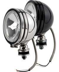 PHARE OFF ROAD 6" INOX 12V 100W & CACHE (res. comp.)