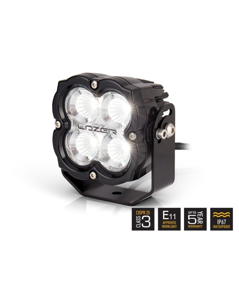 PHARE LED LAZER UTILITY-80 Gen2 NOIR - FIXATION SLIM