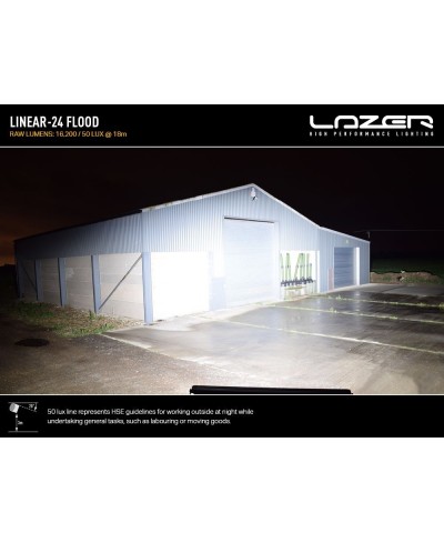 PHARE LED LAZER LINEAR 24 FLOOD