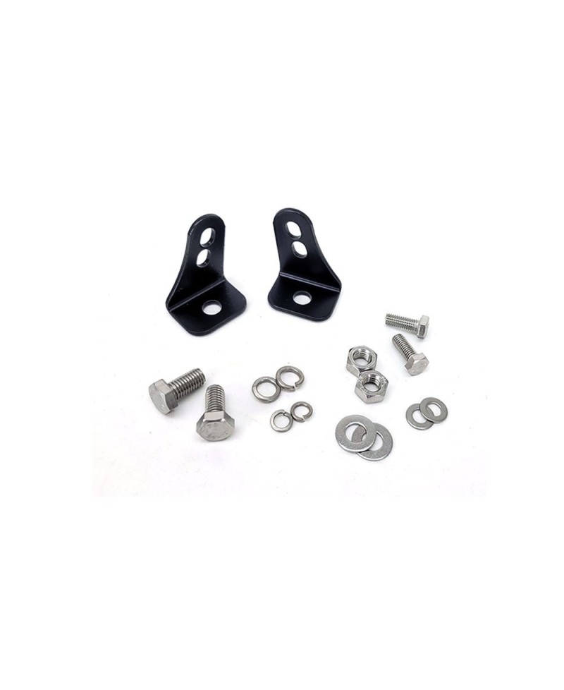 SUPPORTS LATERAUX COURT LAZER LINEAR - LA PAIRE (VISSERIE INCLUSE)