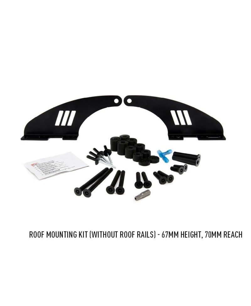 KIT MONTAGE TOIT AV (Sans rail de toit) - 67mm - Linear