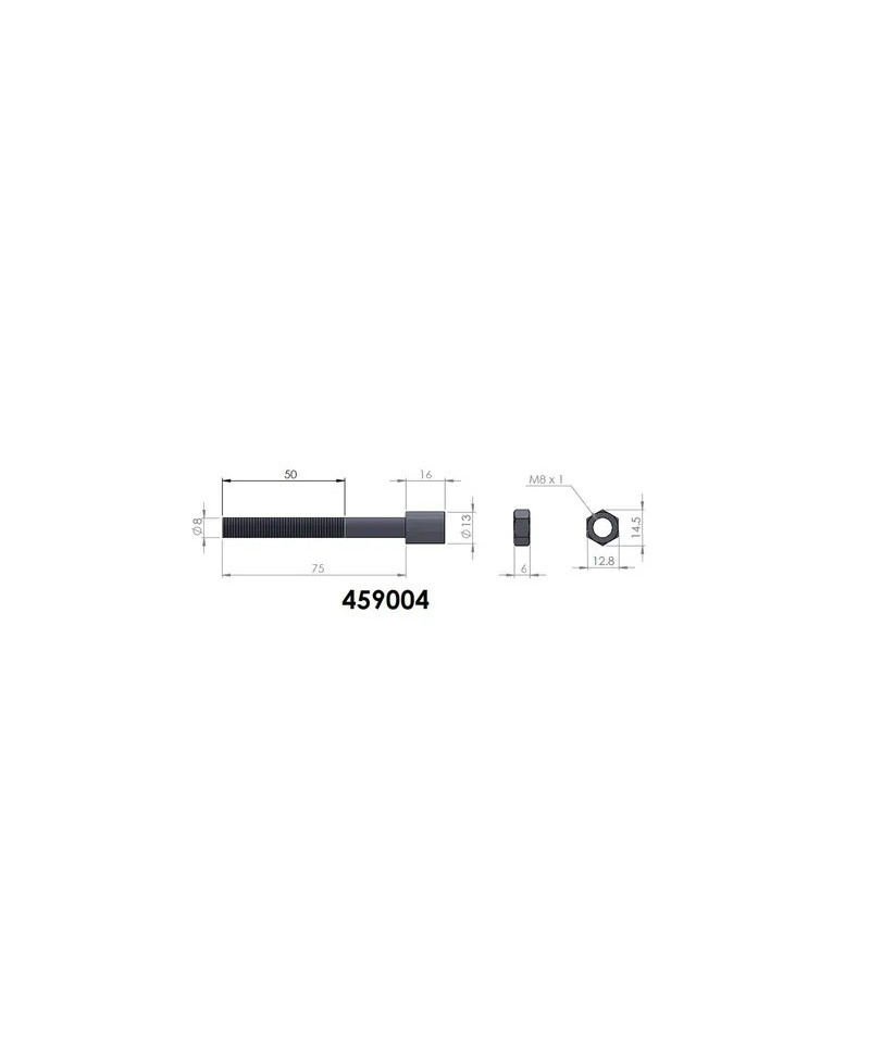 ETOQUIAU LAMES PEDDERS M8x75