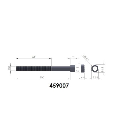 ETOQUIAU LAMES PEDDERS M8x100