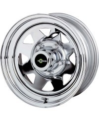 JANTE TRIANGULAR 8 X 15  5x165.1 ET13 CB125 / CHROME (bA30)