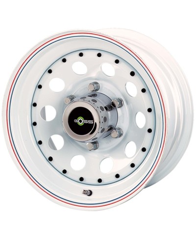 JANTE MODULAR 8 X 15  5x165.1 ET13 CB130.80 / BLANCHE (bB20)