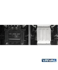 PLAQUE  PROTECTION RIVAL BOITE VITESSE FORD RANGER 2012-  (bP11)