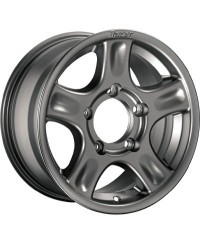 JANTE ALU RACER 8 X 17  5x120 ET30 CB72.6 /  ANTHRACITE GREY / + CACH