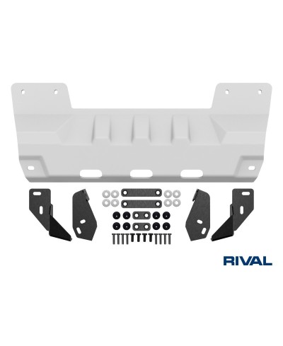 PLAQUE PROTECTION RIVAL BARRE DIRECTION JEEP JK/JL  (bO21)