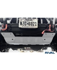 PLAQUE PROTECTION RIVAL BARRE DIRECTION JEEP JK/JL  (bO21)