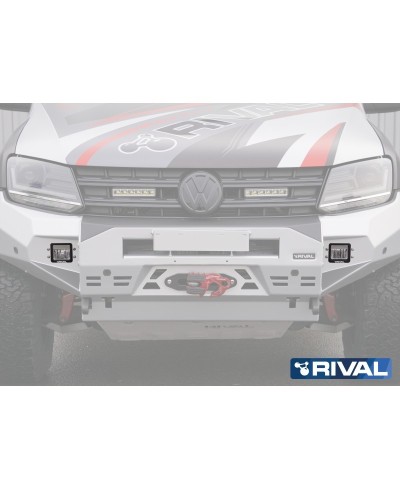 PHARE LED RIVAL ANTI-BROUILLARD + POSITION - PC AV (la paire)  (bQ11)