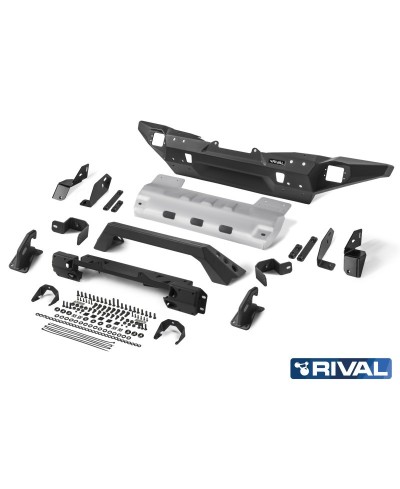BUMPER FRONT RIVAL JEEP WRANGLER JK/JL  (USAGE COMPETITION)  (bN30)