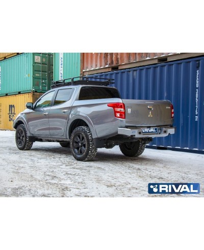 BUMPER REAR RIVAL MITSUBISHI L200 2015-2018 (USAGE COMPETITION)  (bP2
