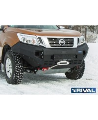 BUMPER FRONT RIVAL NISSAN NAVARA NP 300  (USAGE COMPETITION)  (bO30)