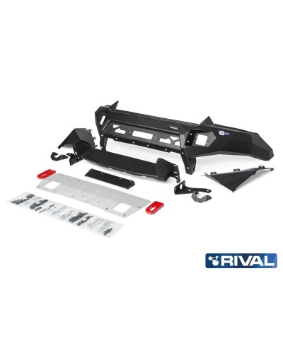 BUMPER FRONT RIVAL ISUZU D-MAX 2017-2020  (USAGE COMPETITION)  (bP20)
