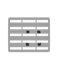 SUPPORT UNIVERSEL  FIXATION CAISSE  POUR GALERIE MODULABLE RIVAL
