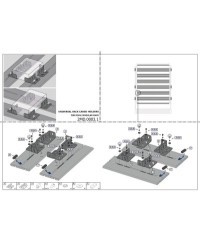 SUPPORT UNIVERSEL  FIXATION CAISSE  POUR GALERIE MODULABLE RIVAL