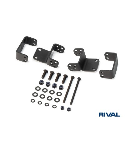 SUPPORTS MONTAGE PHARE DE TRAVAIL (2 pcs) POUR GALERIE MODULABLE RIVA