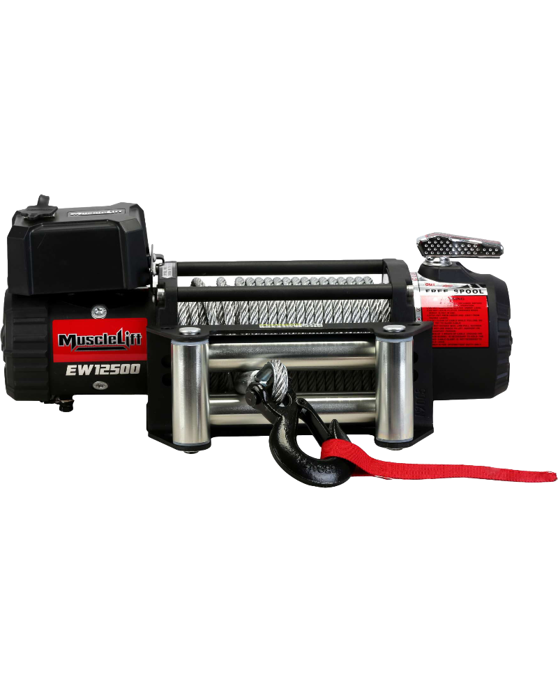 TREUIL TMAX EW12500 (5665KG) 12V MUSCLELIFT (CABLE)