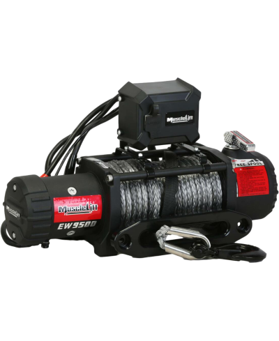 TREUIL TMAX EW9500S (4305KG) 12V MUSCLELIFT (CORDE)