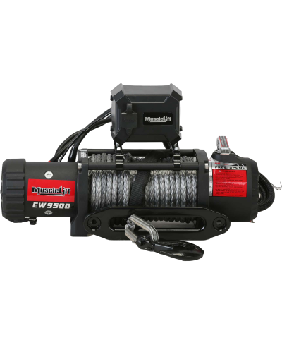 TREUIL TMAX EW9500S (4305KG) 12V MUSCLELIFT (CORDE)