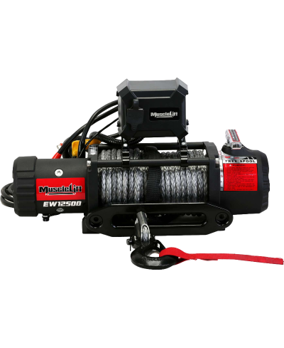 TREUIL TMAX EW12500S (5665KG) 12V MUSCLELIFT (CORDE)