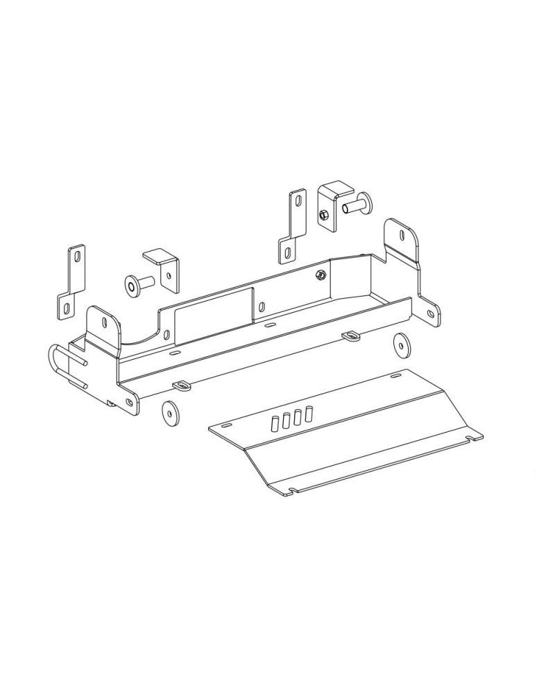 PLATINE TREUIL PC ORIGINE MITSUBISHI L200 2019+