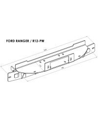 PLATINE TREUIL PC ORIGINE FORD RANGER 2011+