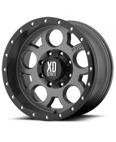 JANTE KMC XD126 MATTE GRAY 9X17 6x139.7 ET-12 CB106.25