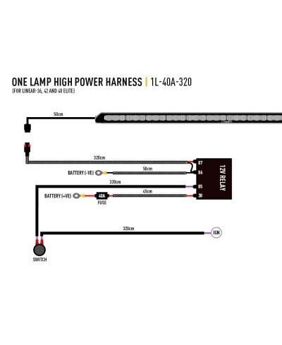 PHARE LED LAZER LINEAR 42 ELITE