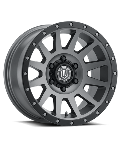 JANTE ICON ALLOYS COMPRESSION TITANIUM 9 X 18 5x127 ET0 CB71.6