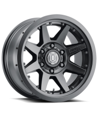 JANTE ICON ALLOYS REBOUND PRO SATIN BLACK 8.5 X 17 5x127 ET-6 CB71.6