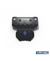 PLAQUE PROTECTION ACIER RIVAL MOTEUR+RADIA TOYOYA HILUX REVO