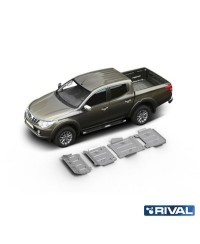 KIT BLINDAGE RIVAL 6mm MITSUBISHI L200 (4pcs) (bN42)