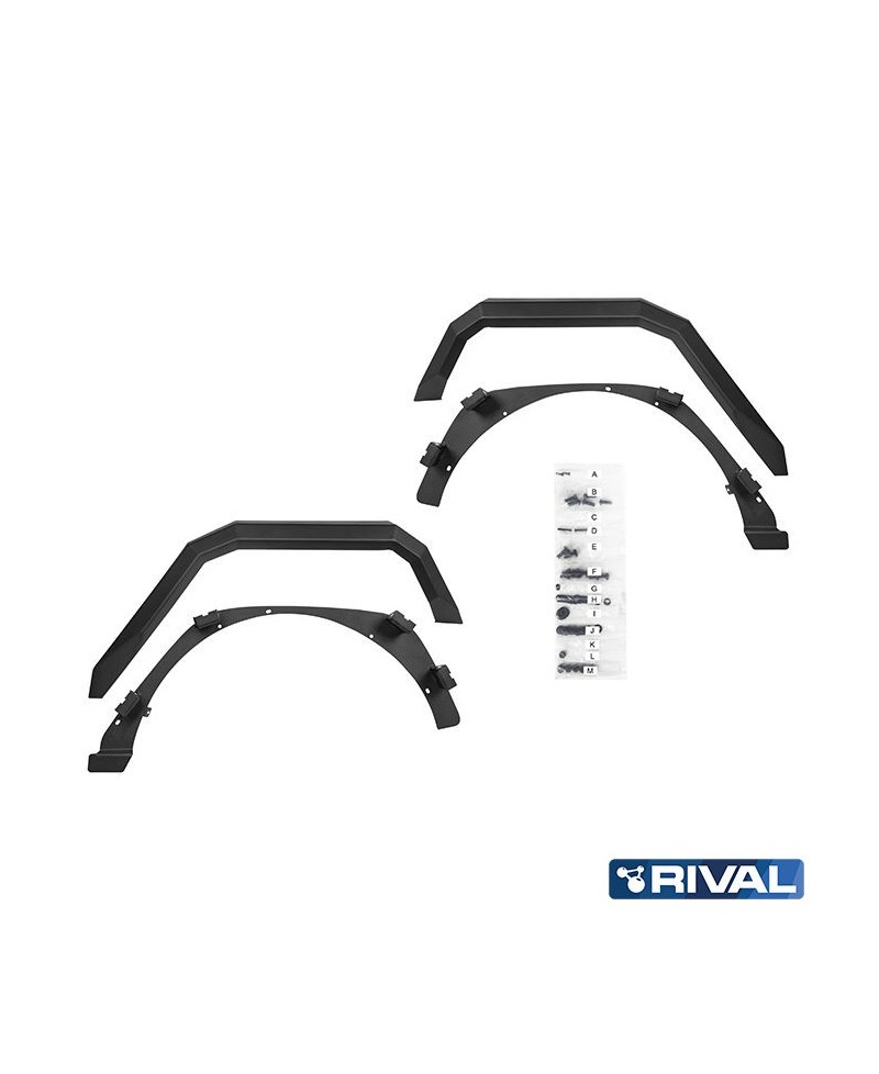 AILE ALUMINIUM ARRIERE RIVAL JEEP JL