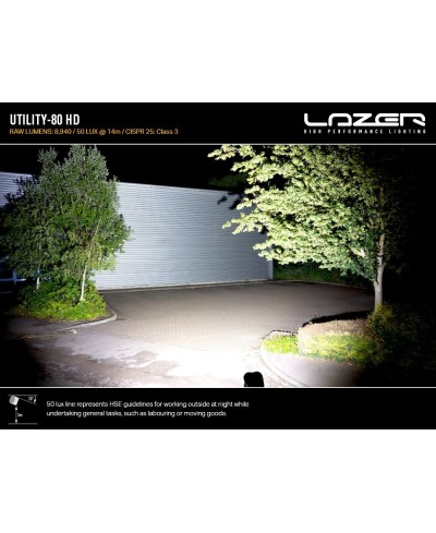 PHARE LED LAZER UTILITY-80 HD - Variable Brightness