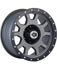 JANTE OC WHEELS 135  MATTE GUN METAL 8x17 6x139.7 ET10 CB106.1