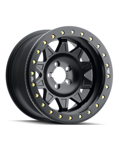 JANTE OC WHEELS 9302 BEADLOCK MATTE BLACK 9x17 5x127 ET-14 CB71.6